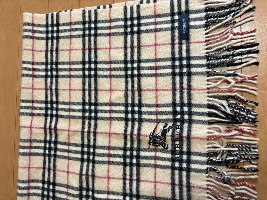 希少　burberry ストール　マフラー