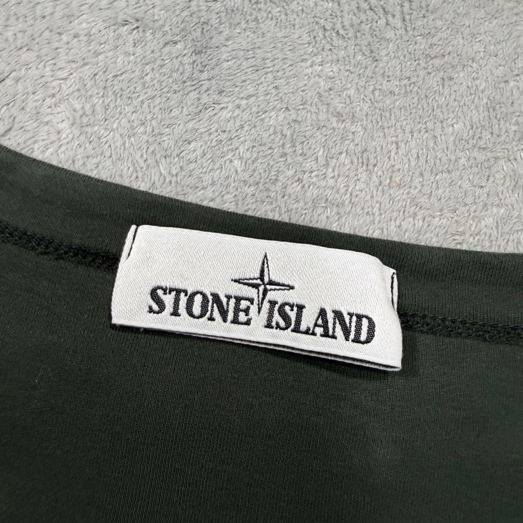 ストーンアイランド　長袖Tシャツ　ロンT グリーン　XL 651520745