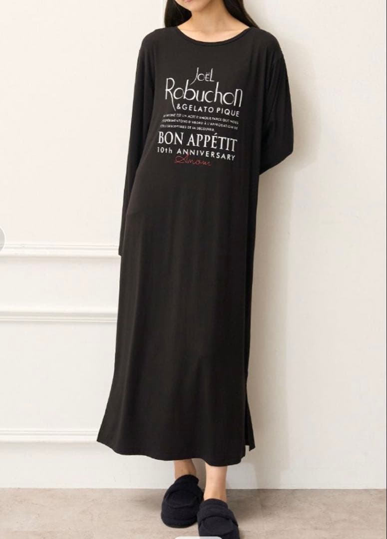 新品♡ジェラートピケ♡ 【JOEL ROBUCHON】ワンポイントワンピース