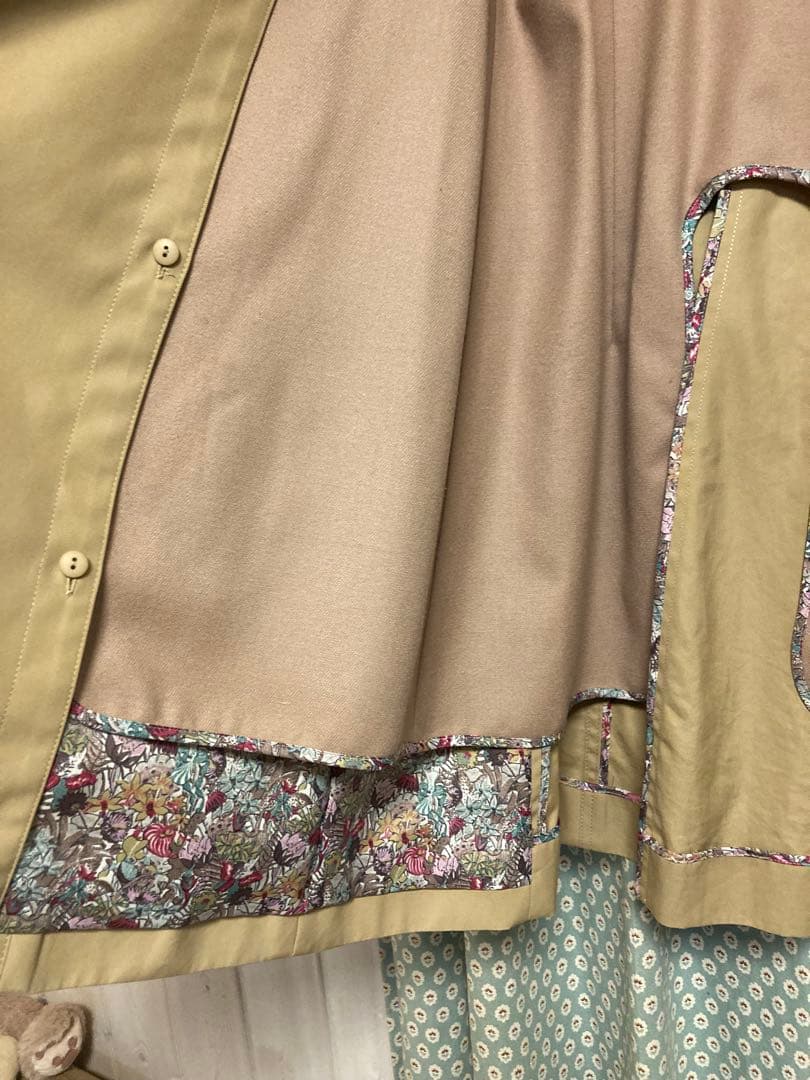 アナイ トレンチコート リバティ 36 ANAYI