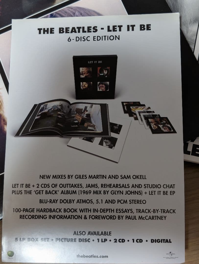【中古】ザ・ビートルズ『LET IT BE』 ５LP スペシャルエディション