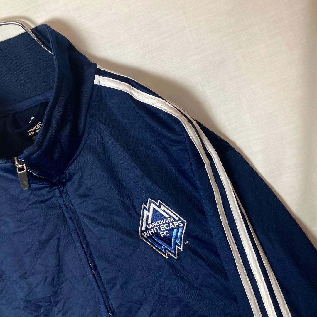 MLSバンクーバーホワイトキャップス×adidasジャージトラックジャケットL