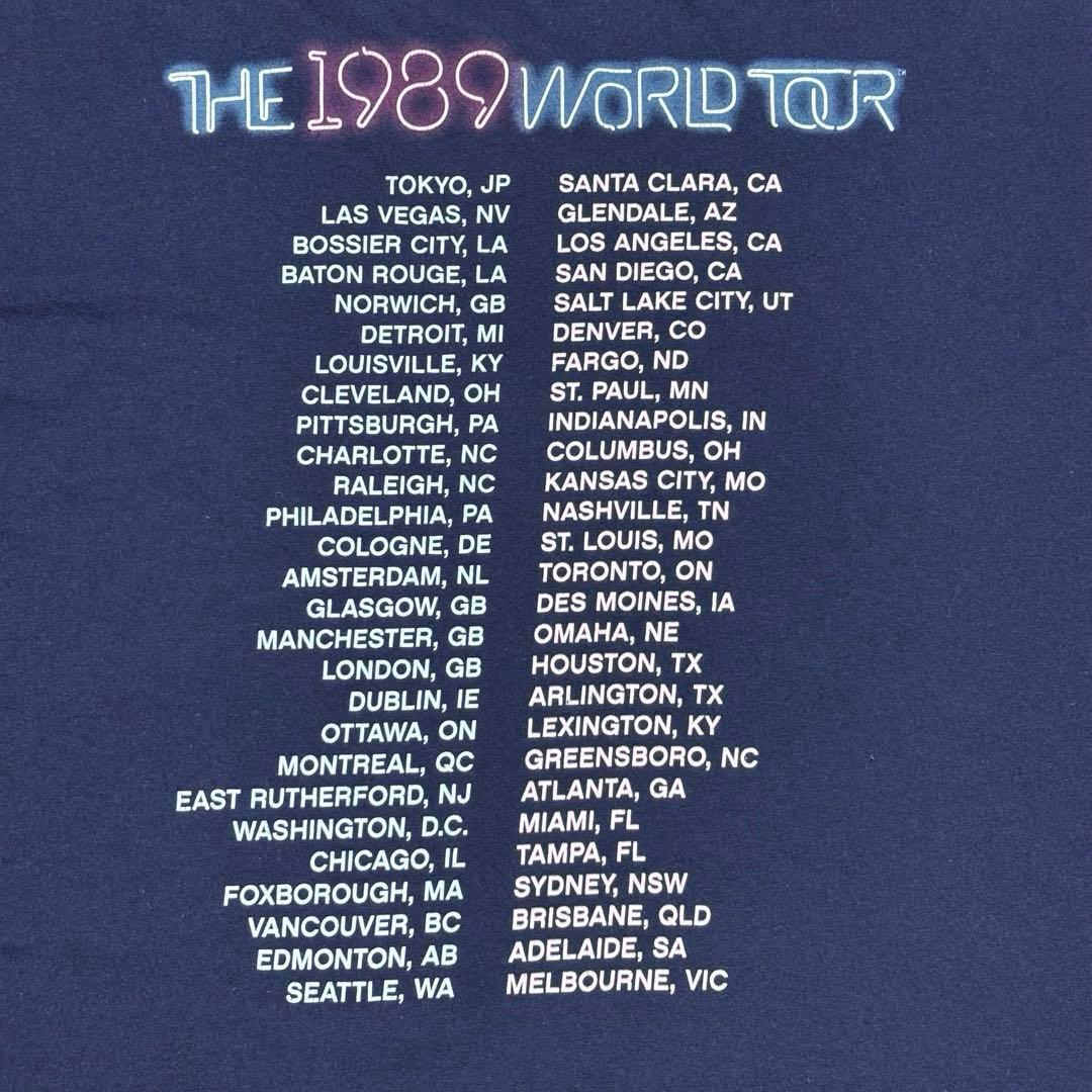 希少 XL Taylor Swift The 1989 Tour Tシャツ