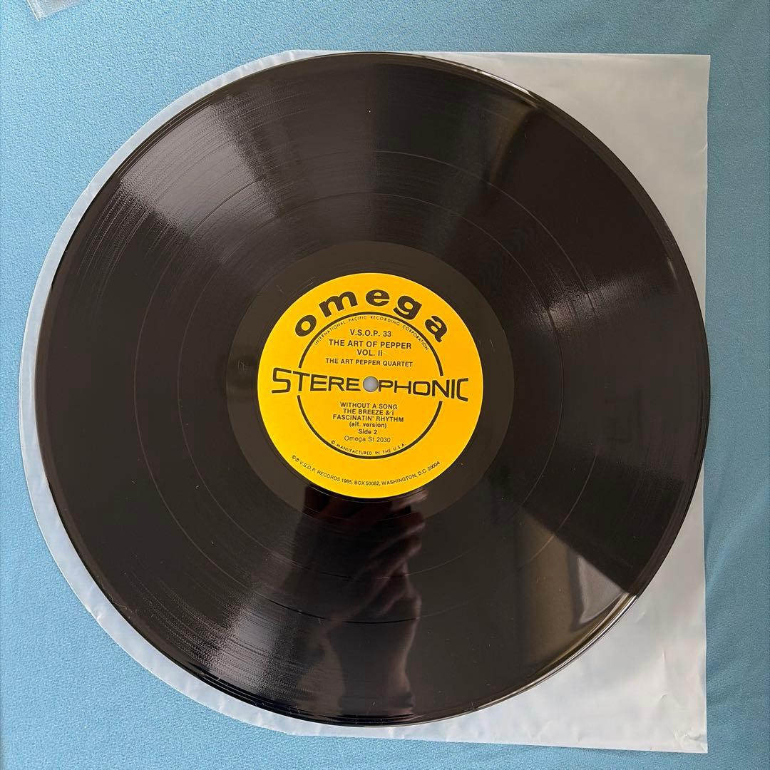 【2LP】アート ペッパー/THE ART OF PEPPER Vol1Vol2