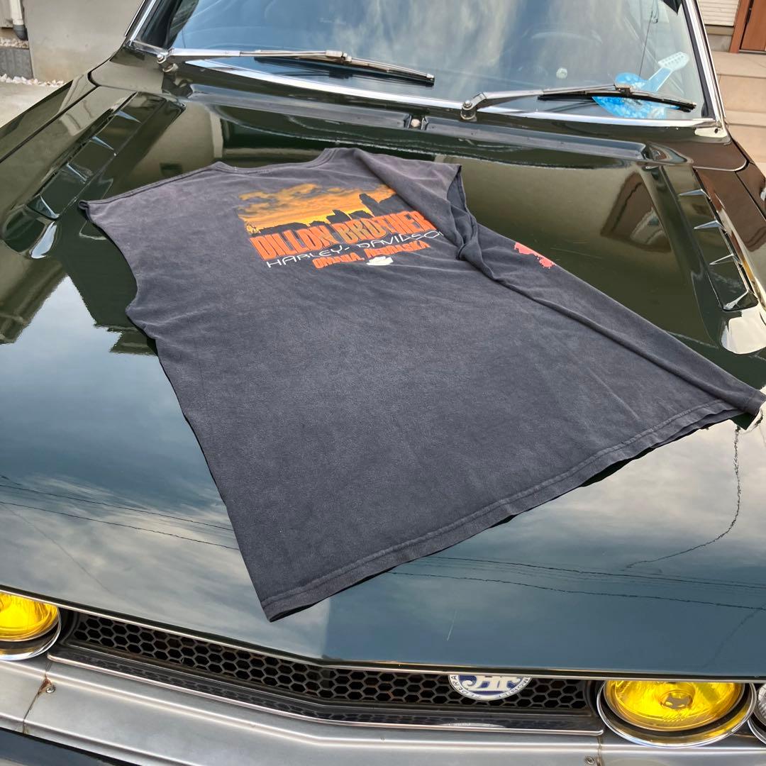Harley Davidson 2XL タンクトップ 古着 Tシャツ プリント