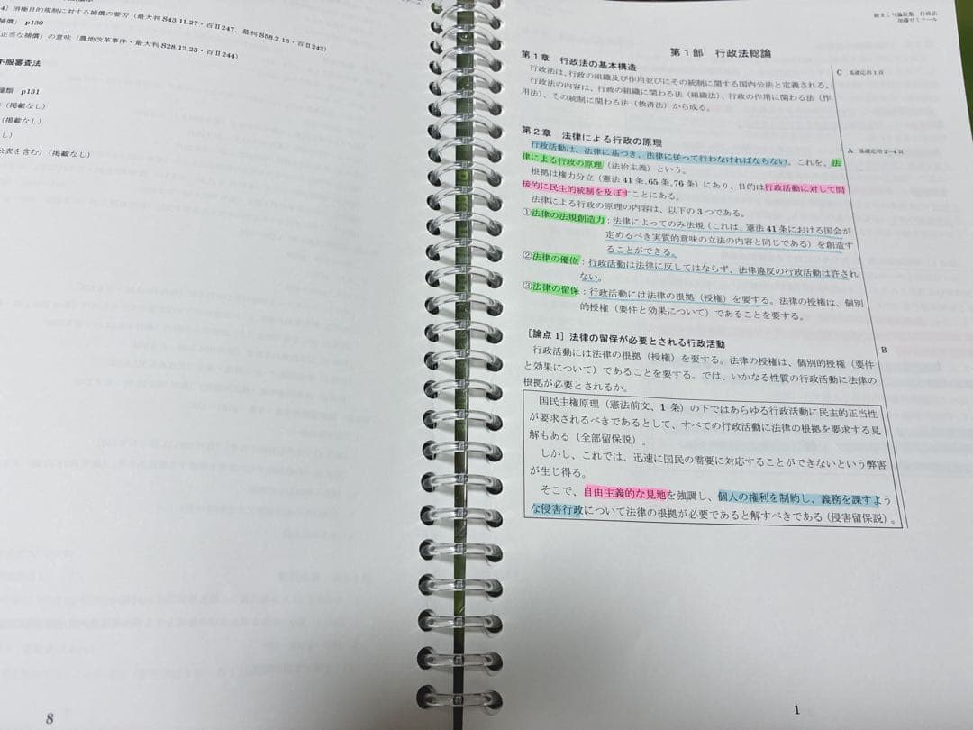 加藤ゼミナール　総まくり論証集