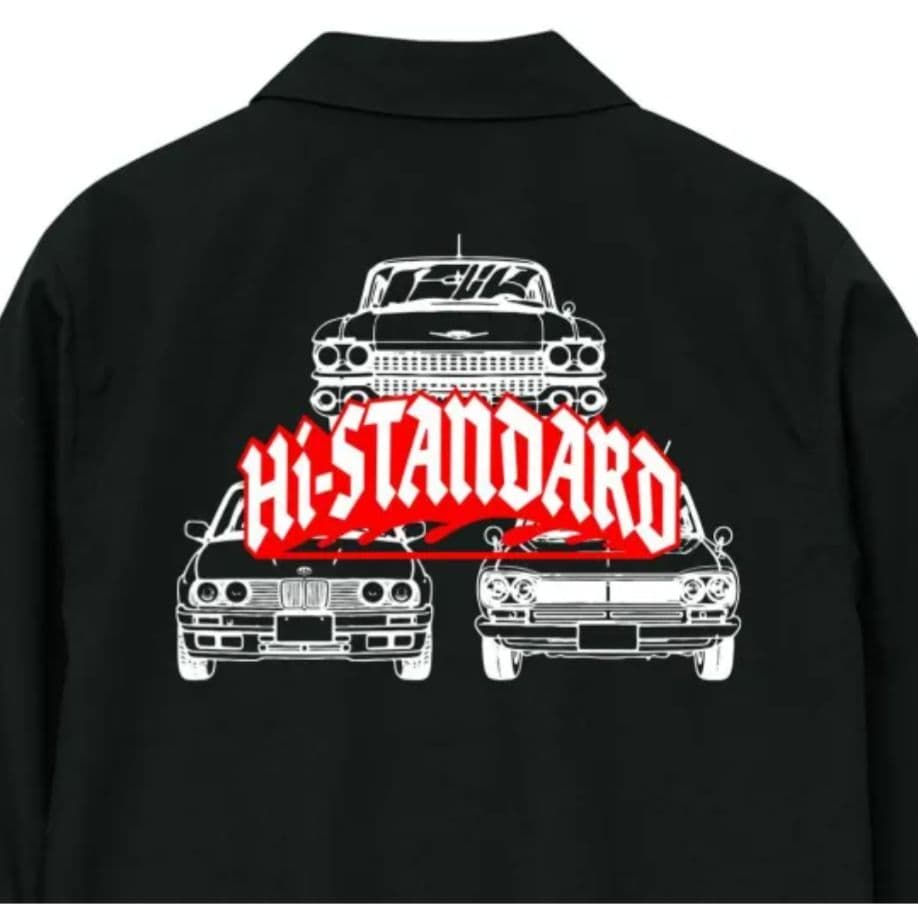 【Hi-STANDARD】YOPPI COACH JACKET ブラック