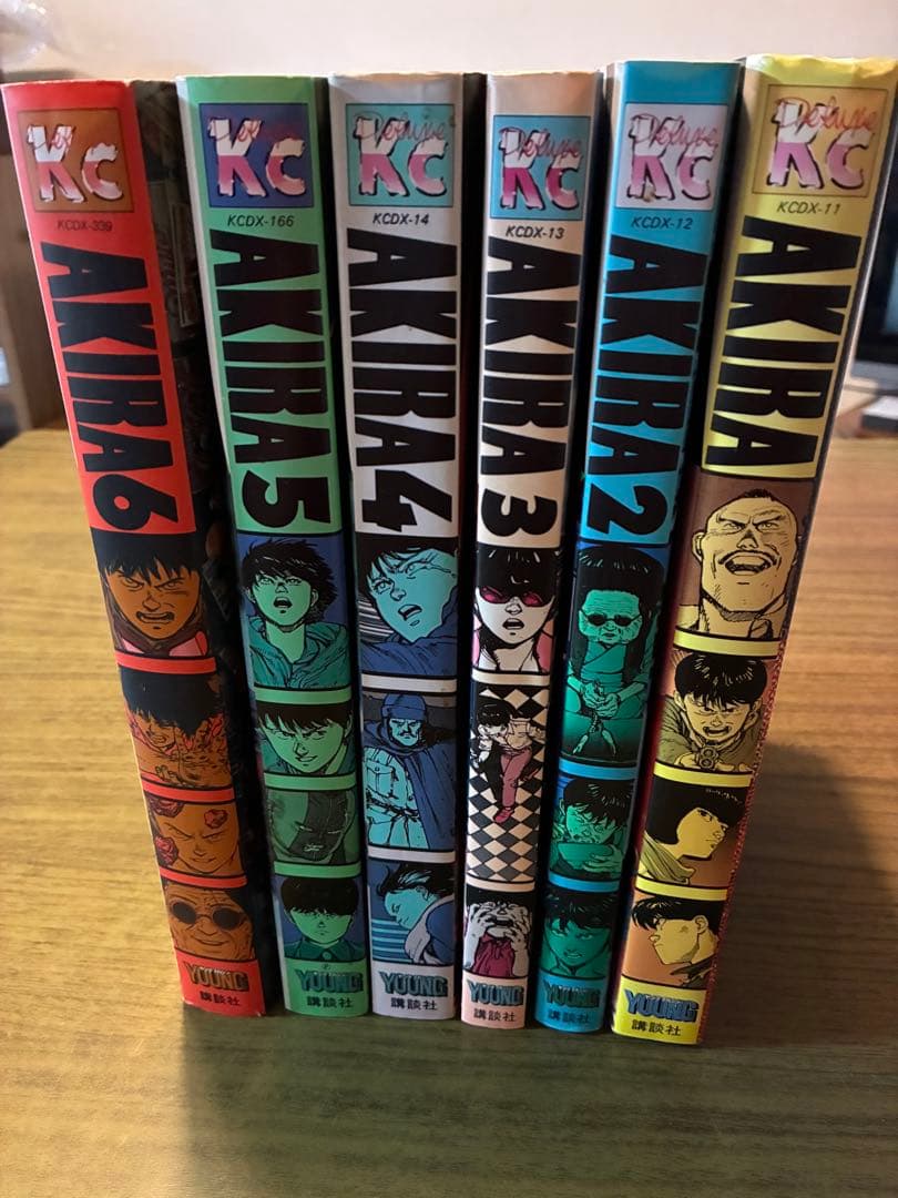 【全巻初版】AKIRA 全6巻初版セット 大友克洋