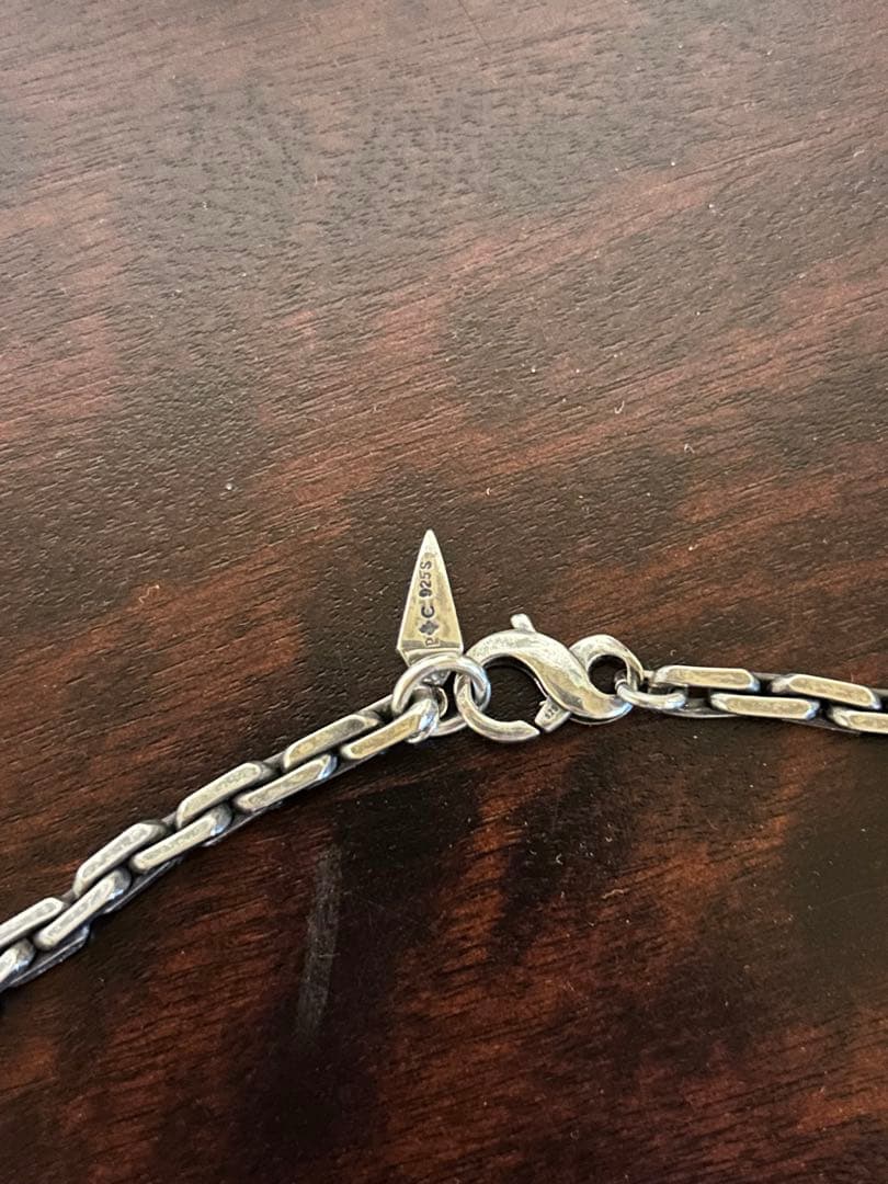 41g 極太チェーン　ネックレス　美品　シルバー925