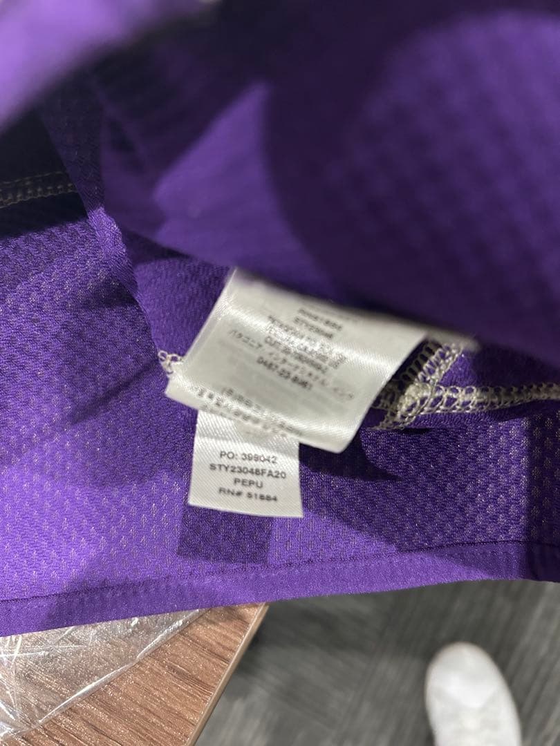 patagonia パタゴニア フリースベスト クリーム・紫