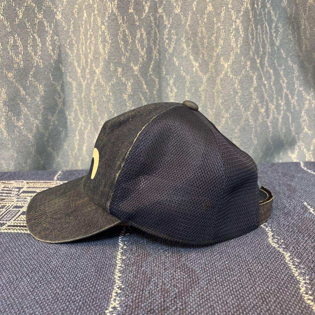 p*p様 EVISU デニムメッシュキャップ 白カモメ デニムキャップ ネイビー