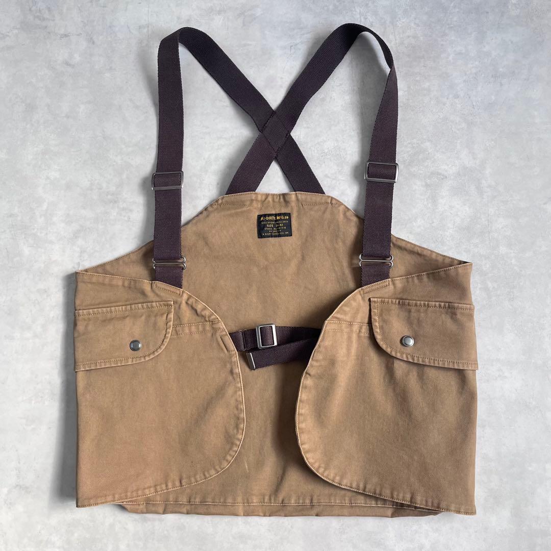 AT-DIRTY アットダーティー　GAME VEST ベージュ