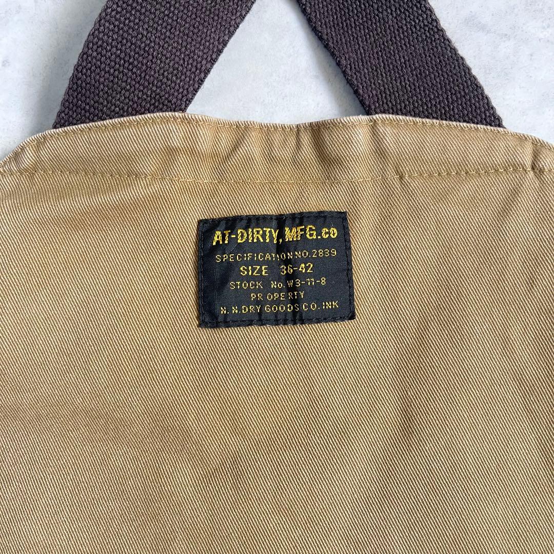 AT-DIRTY アットダーティー　GAME VEST ベージュ
