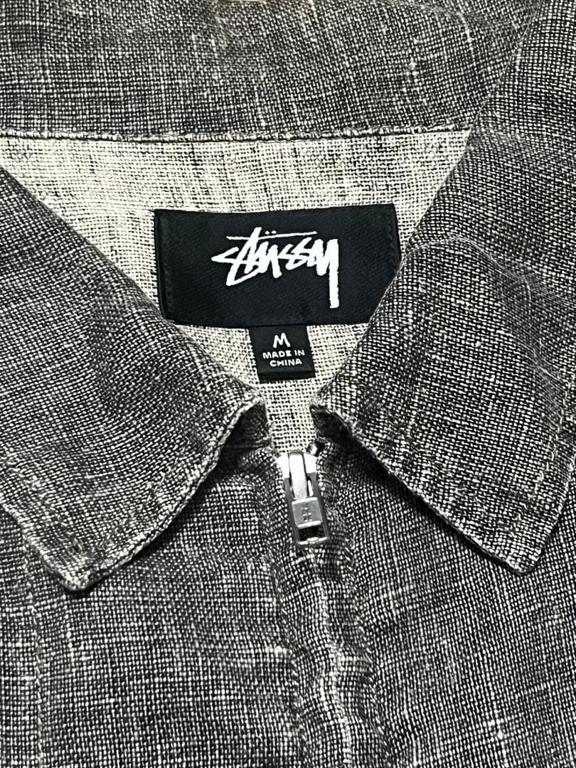 Stussy リネン　ジャケット