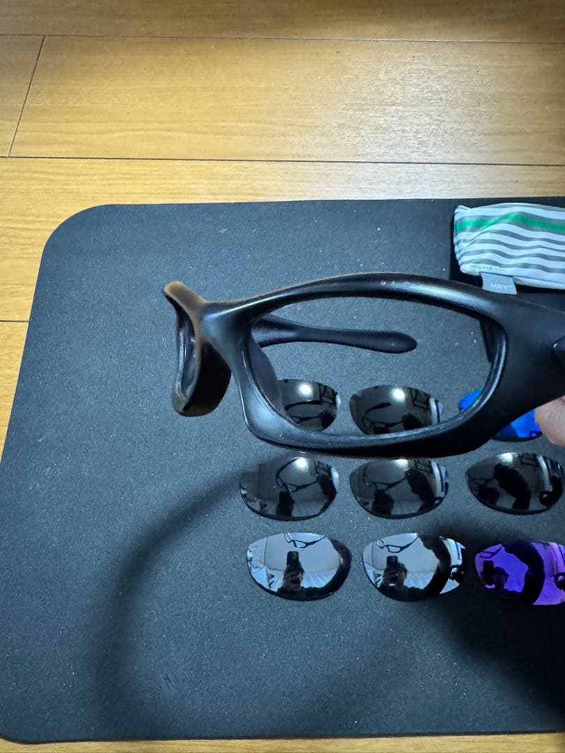 【ジャンさん専用の】oakley オークリーモンスタードッグ 交換レンズ5枚付き