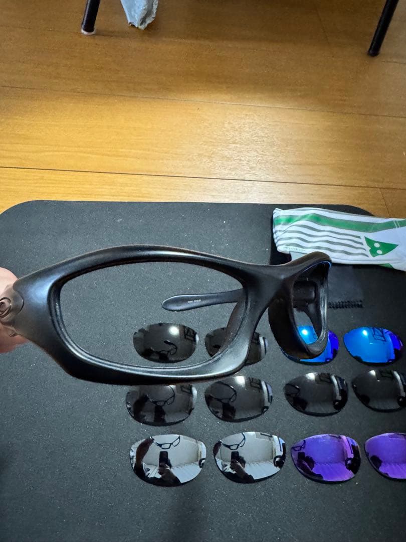 【ジャンさん専用の】oakley オークリーモンスタードッグ 交換レンズ5枚付き