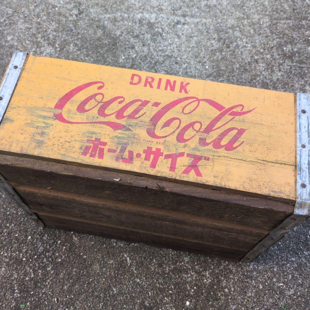 ビンテージ　コカ・コーラホームサイズ木箱 ２箱