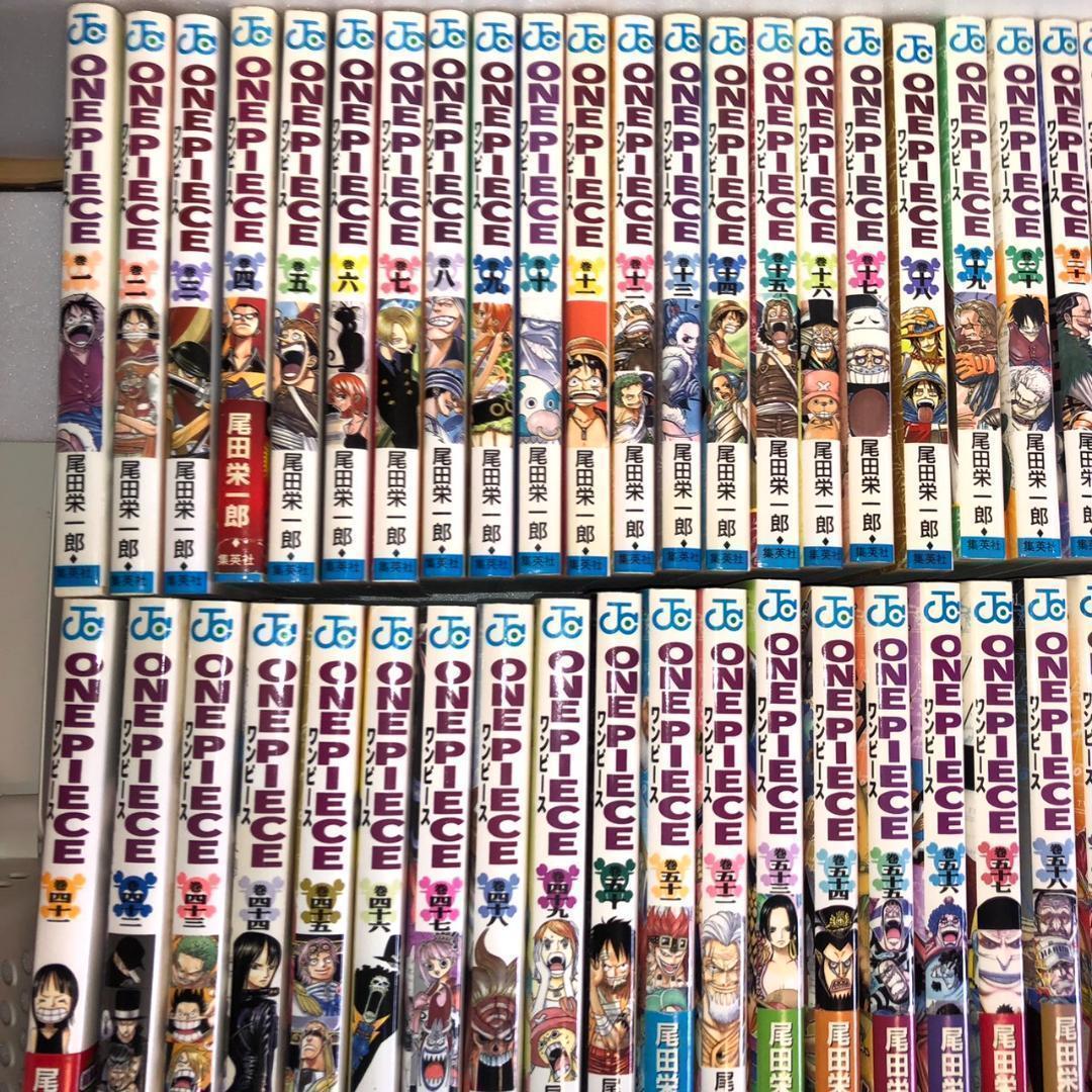 マンガ　ワンピース 1-109巻（初版本、帯付き多数） ヴィンテージ