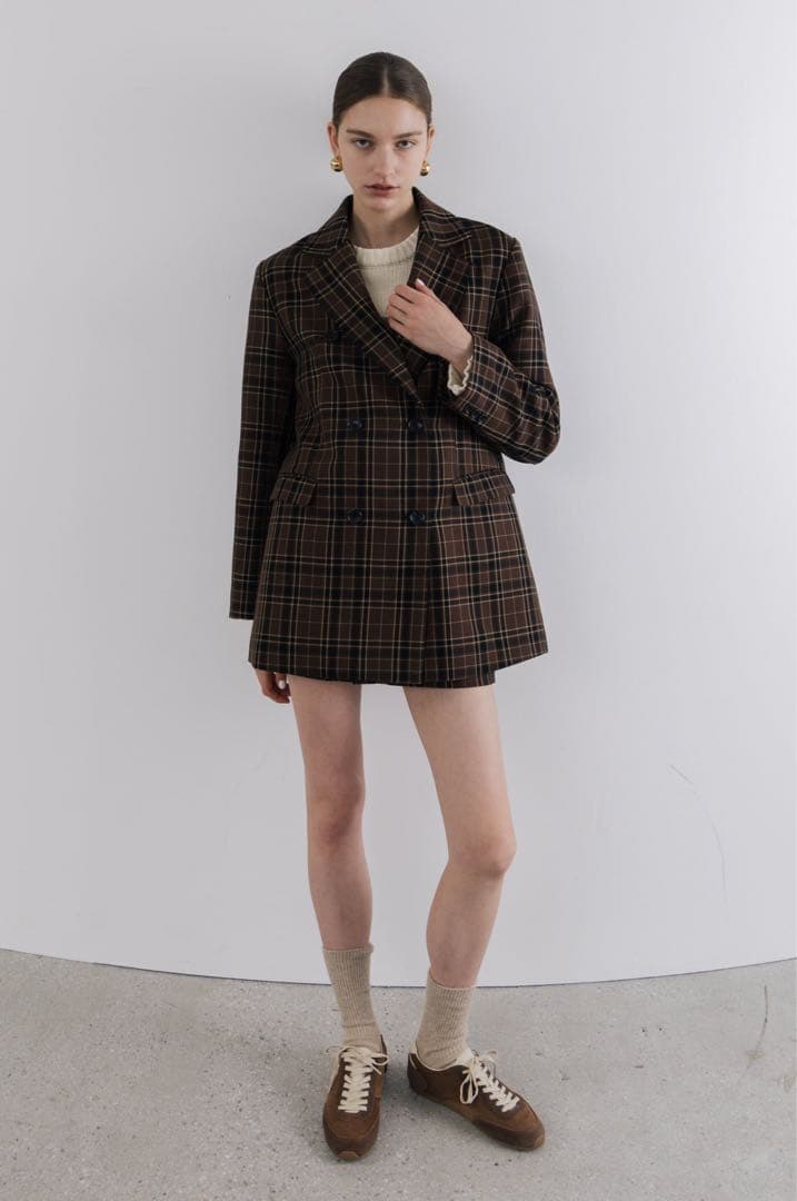 THE TOÉ Buckingham Jacket brown S