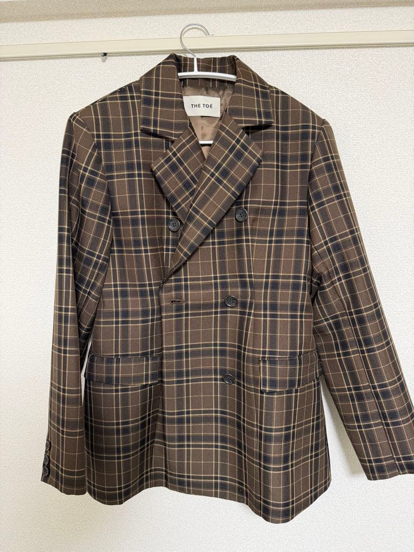 THE TOÉ Buckingham Jacket brown S