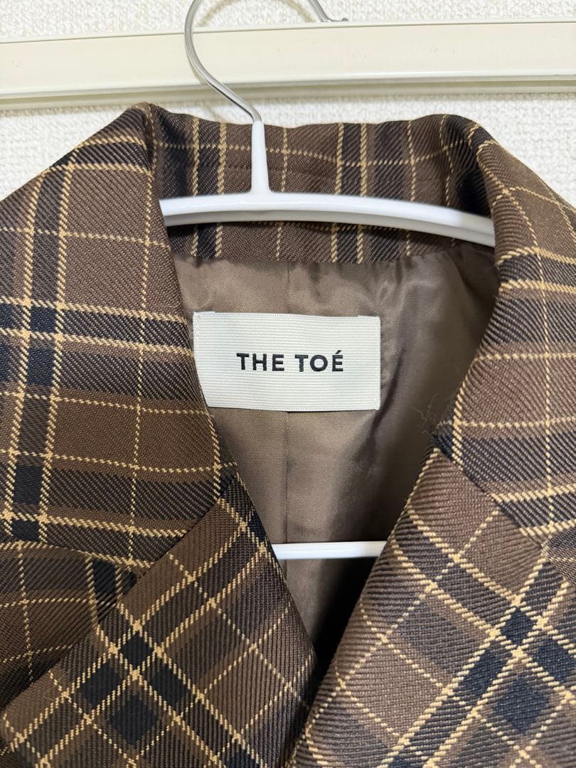 THE TOÉ Buckingham Jacket brown S