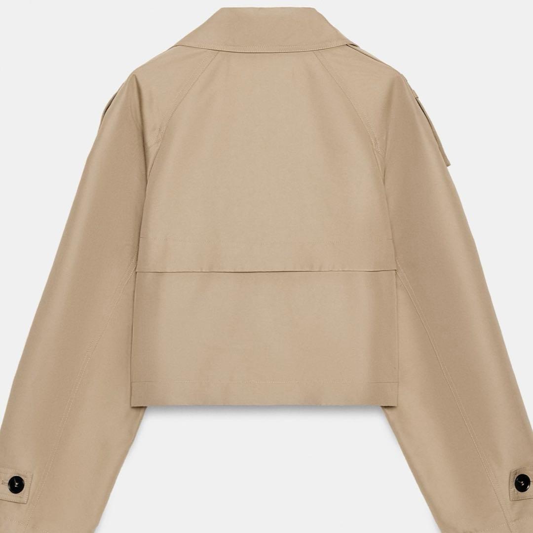 ZARA ショートダブルブレストジャケット　xs