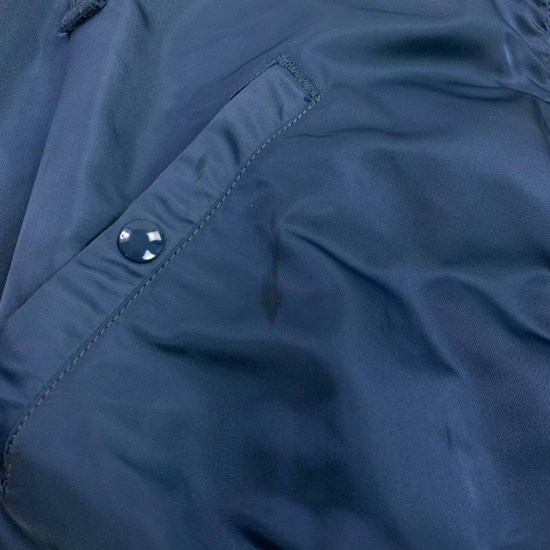 50s復刻★ USA製 ALPHA B-15C ネイビー M　E129