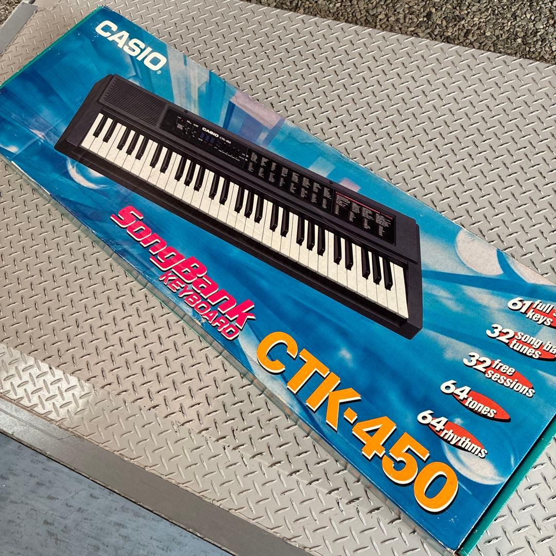 CASIO カシオ CTK-450 電子キーボード 電子ピアノ 61鍵 未使用品