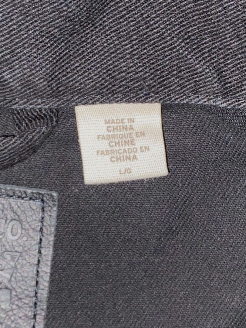 Levi’s 72334 ブラック デニムジャケット L トラッカー