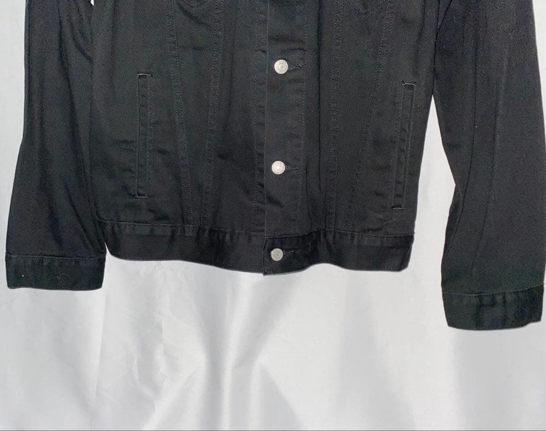 Levi’s 72334 ブラック デニムジャケット L トラッカー