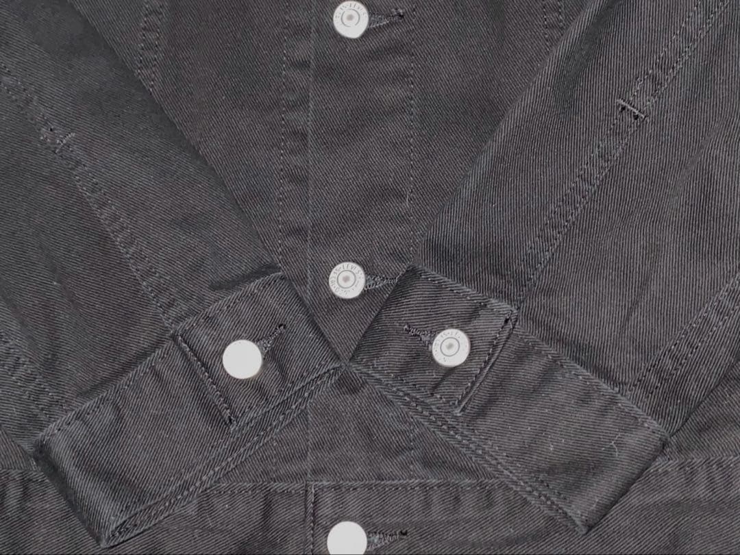 Levi’s 72334 ブラック デニムジャケット L トラッカー