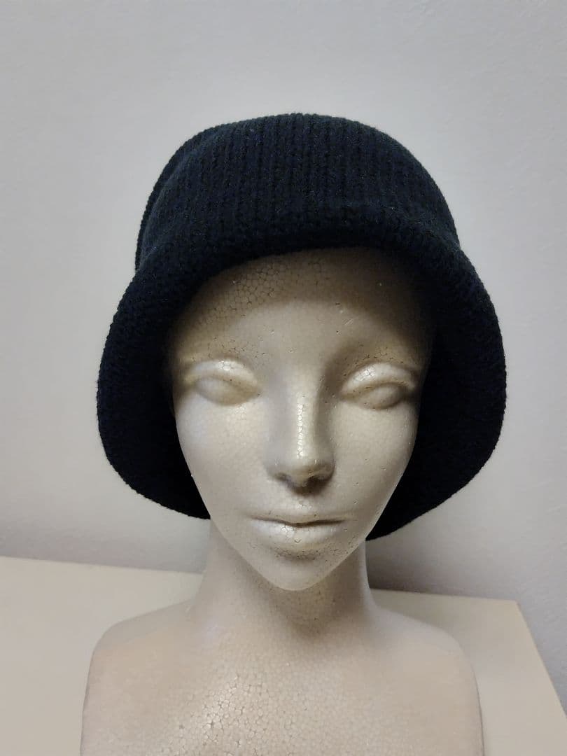 04ssナンバーナインバルーンニットキャップボーダーnumbernine美品