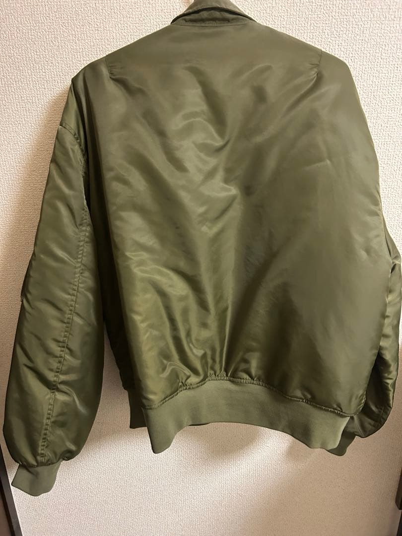 BADWAY MA-1 Mサイズ　オリーブ色