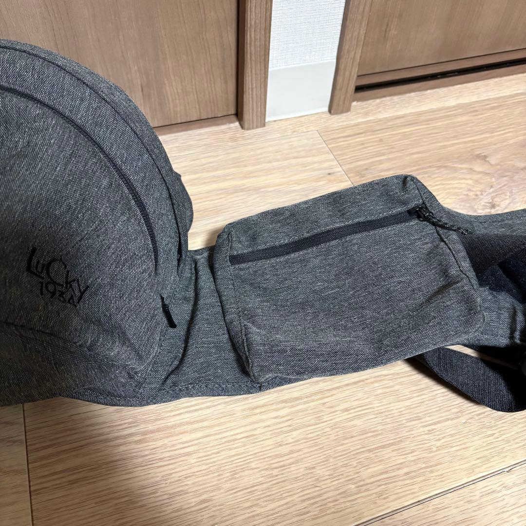 【極美品】POLBAN ADVANCE ヒップシート グレー