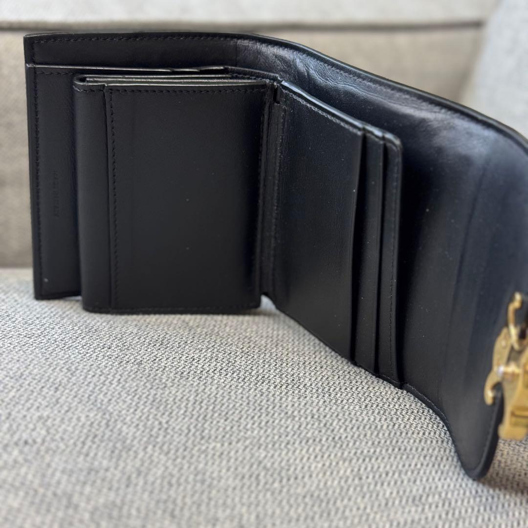 CELINE セリーヌ トリオンフ スモール フラップウォレット 三つ折り財布