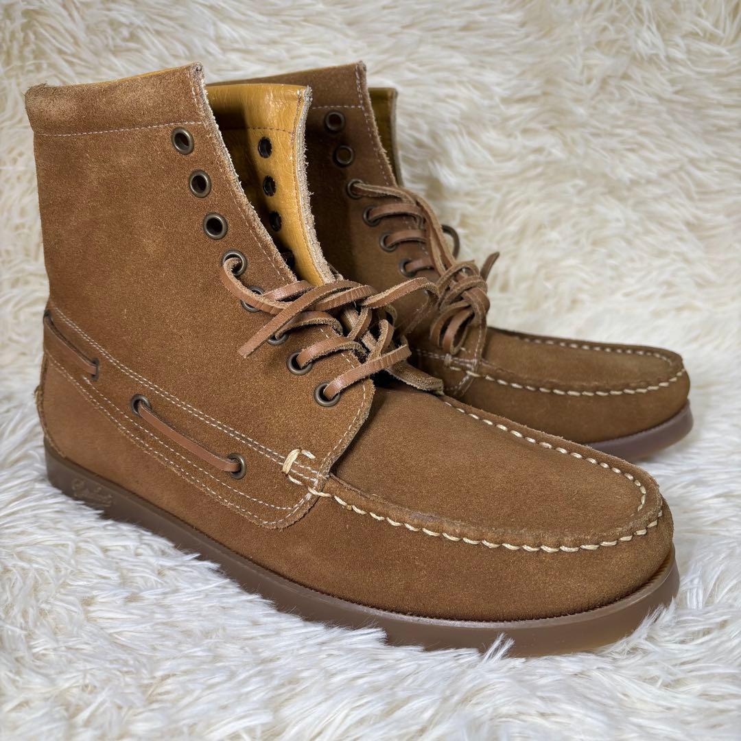 Paraboot パラブーツ レースアップ モックトゥ スエード US6 1/2