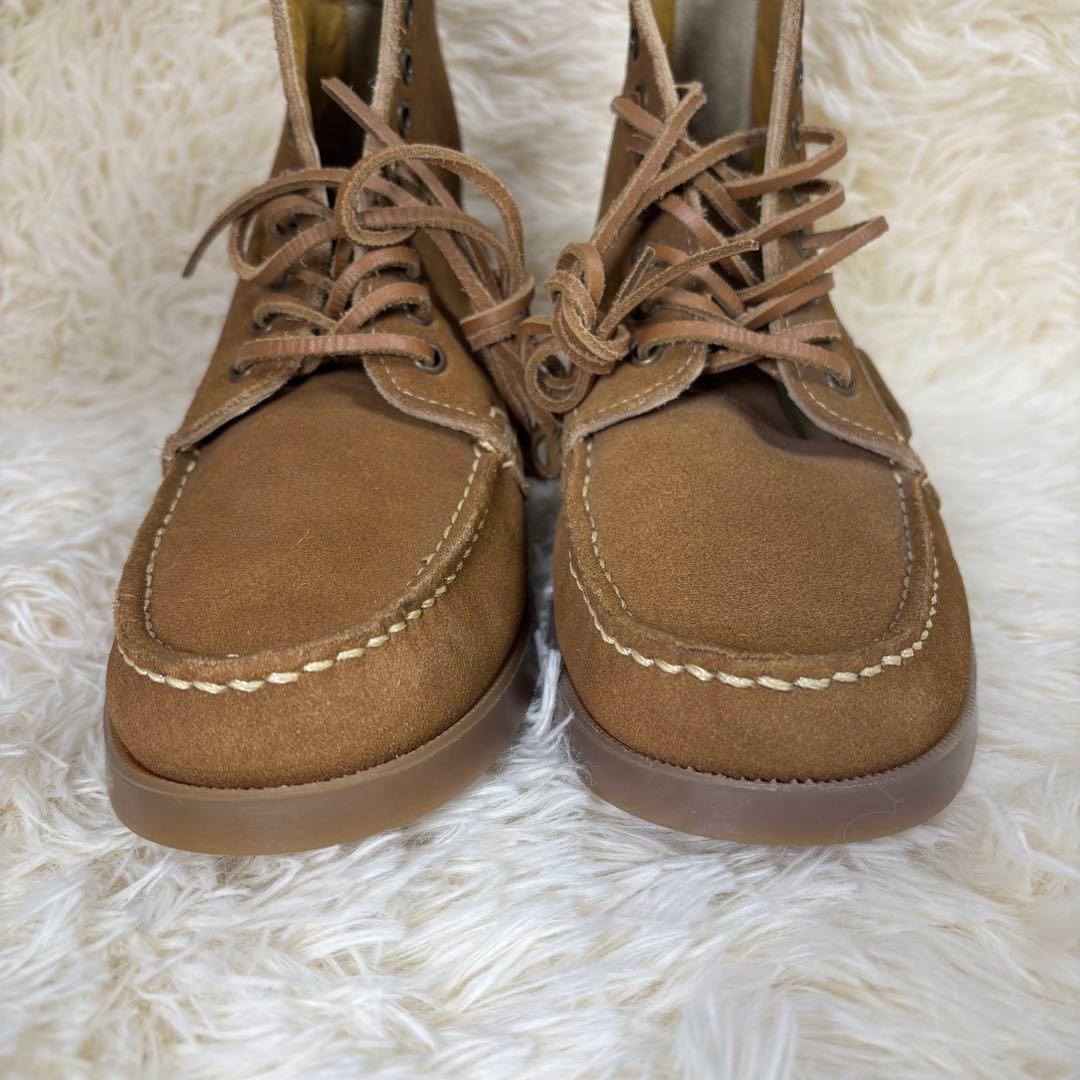 Paraboot パラブーツ レースアップ モックトゥ スエード US6 1/2