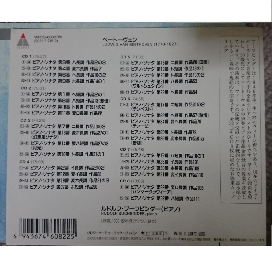 MF　　ベートーヴェン　　ピアノソナタ　全集　8CD