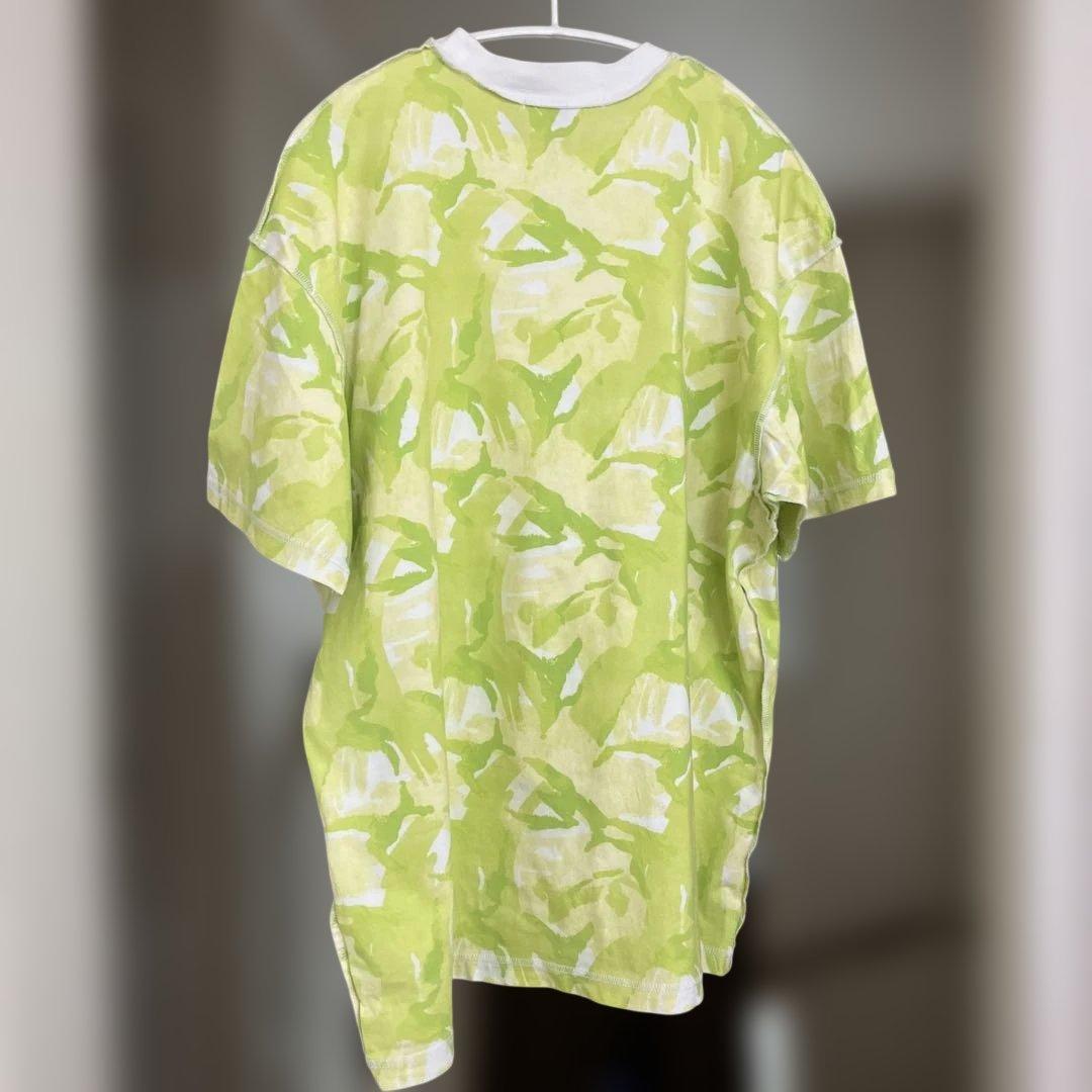 【希少】GANRYU COMME des GARÇONS 総柄Tシャツ　サメ刺繍