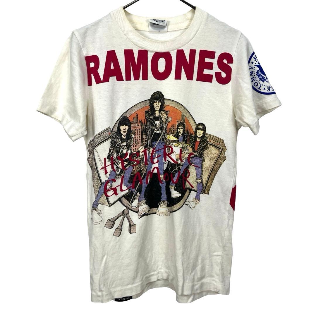 ヒステリックグラマー　ラモーンズ　レディース　tシャツ RAMONES バンt