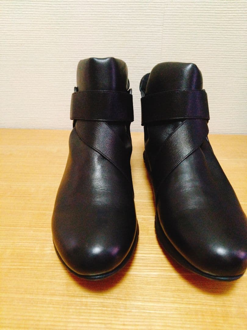yuko imanishi+ ブラックショートブーツ