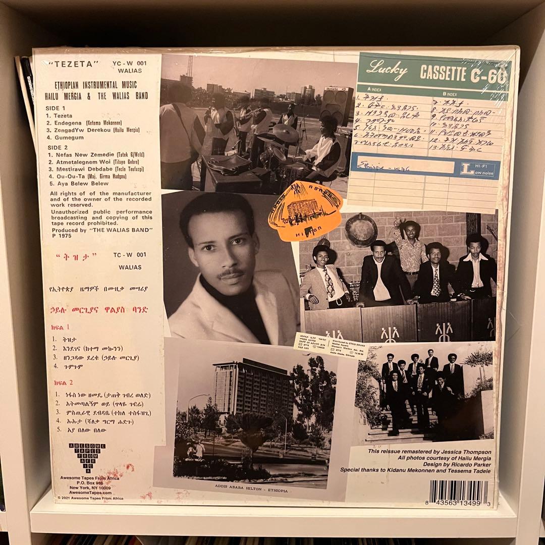 洋楽 Hailu Mergia & The Walias Band \"tezeta\"