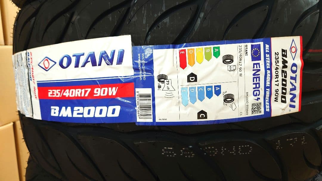 タイヤ OTANI BM2000 235/40R17 【送料込み】