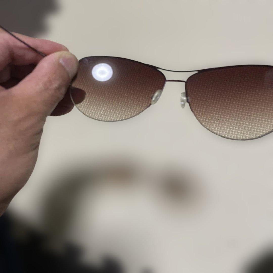 OLIVER PEOPLES ブラウン サングラス