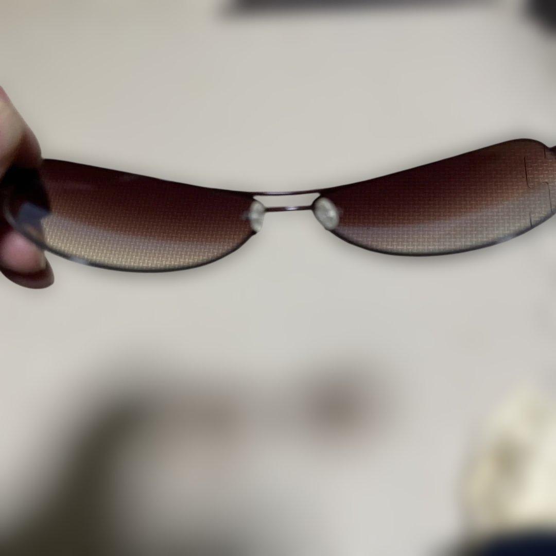 OLIVER PEOPLES ブラウン サングラス