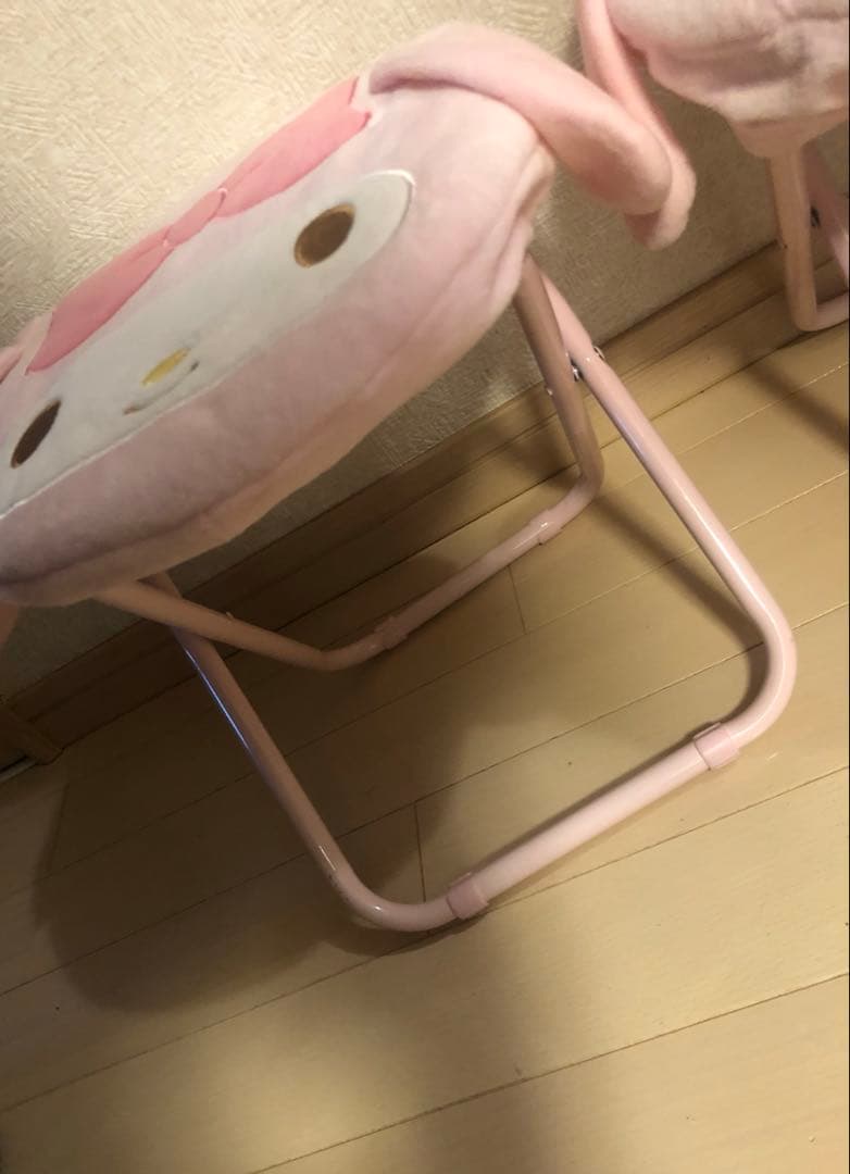 マイメロディ 折りたたみ椅子