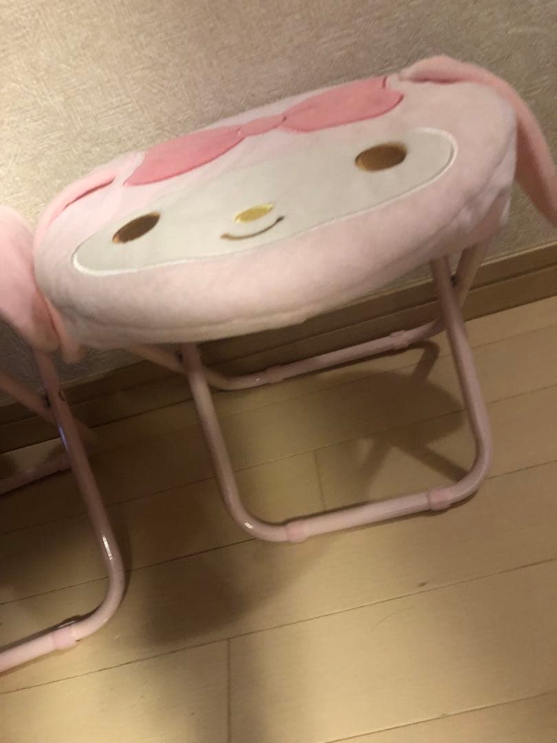 マイメロディ 折りたたみ椅子