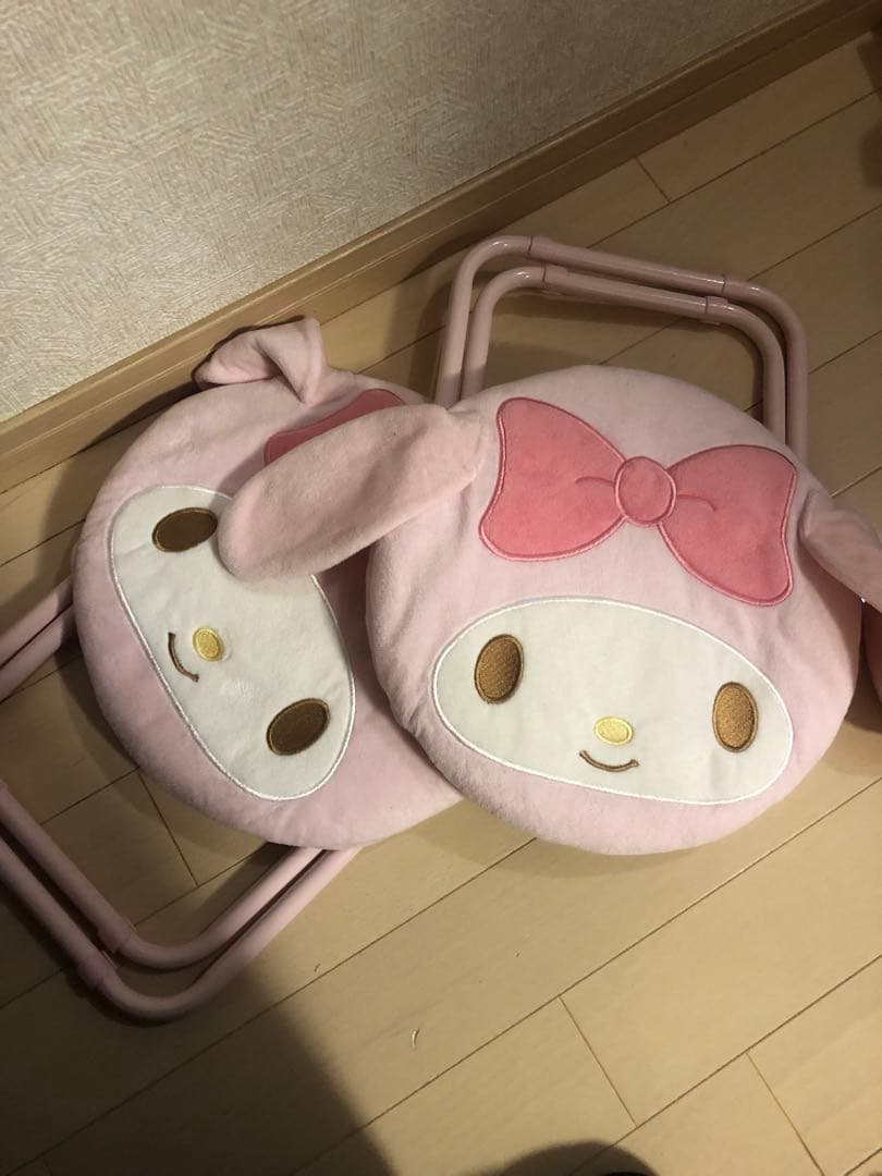 マイメロディ 折りたたみ椅子