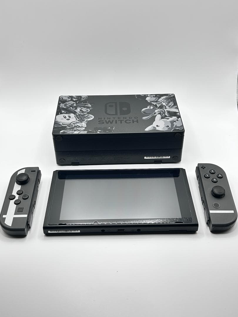 Switch 本体 ジョイコン ドックセット スマブラ 動作確認済 #206-2
