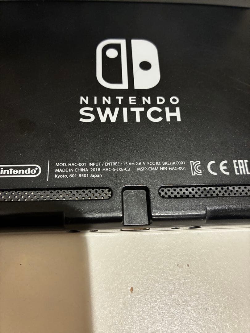 Nintendo Switch 青/赤 本体 2018年製